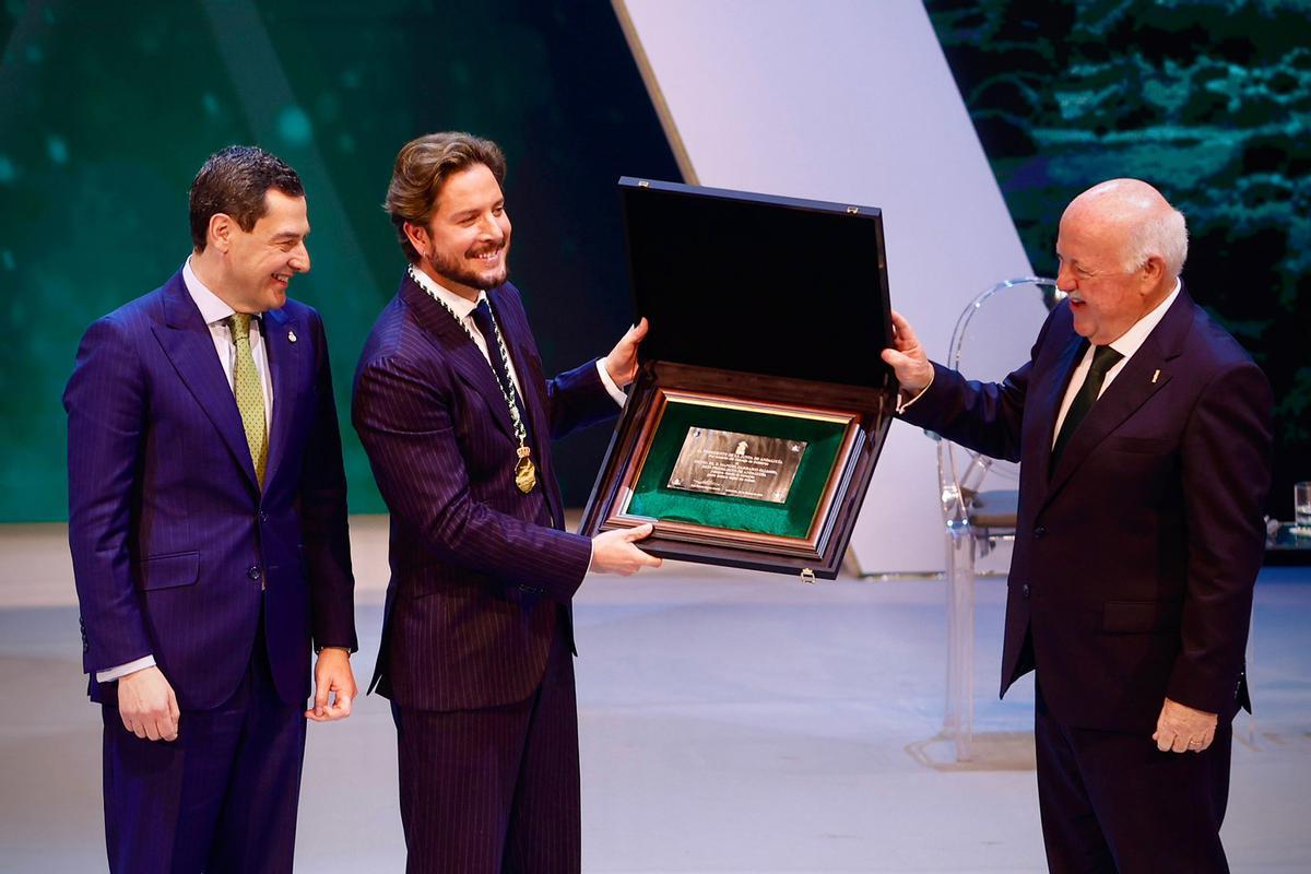 La entrega de los títulos de Hijos Predilectos y Medallas de Andalucía 2026