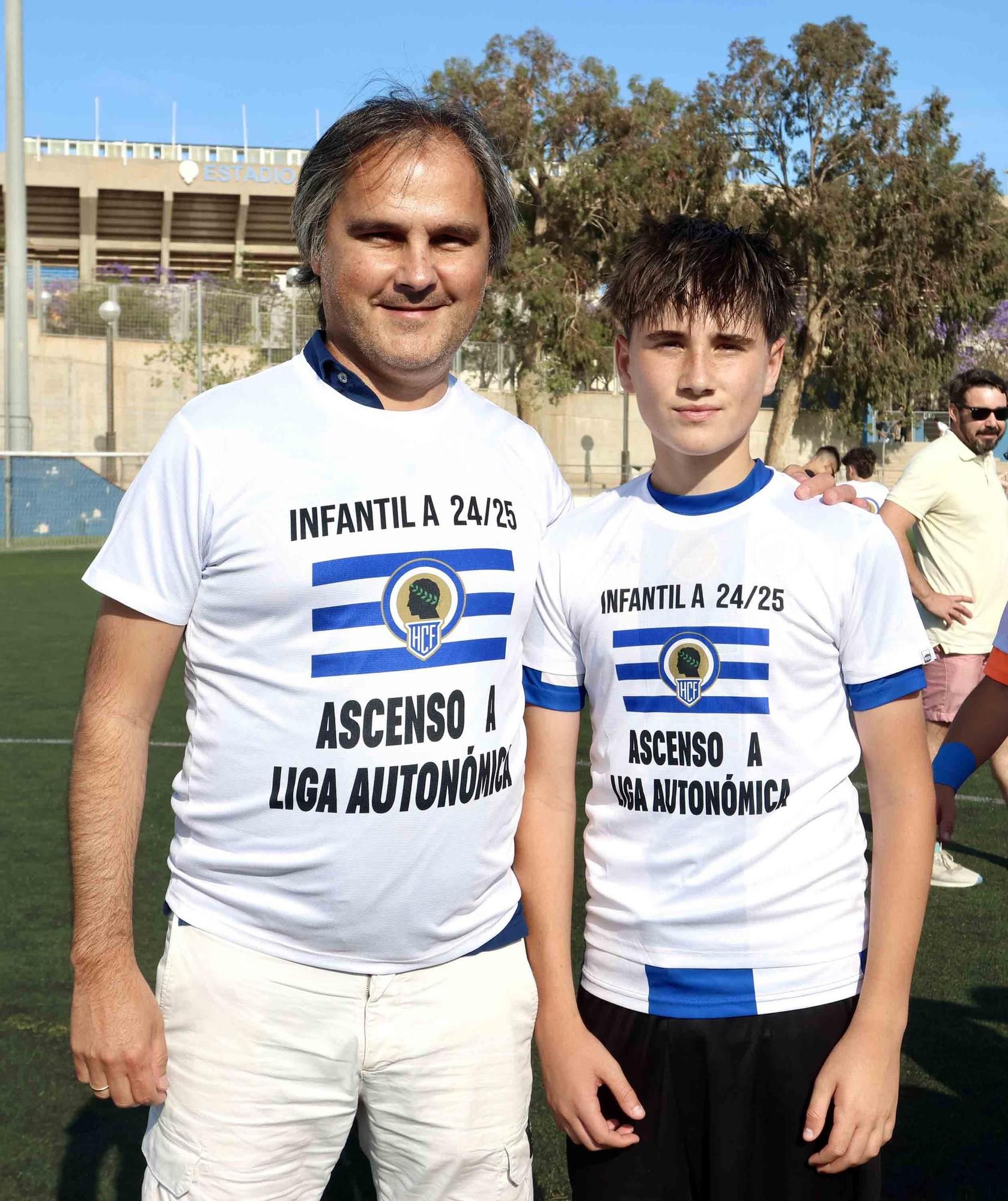 Hércules CF regresa a la máxima división de la categoría Infantil después de tres temporadas