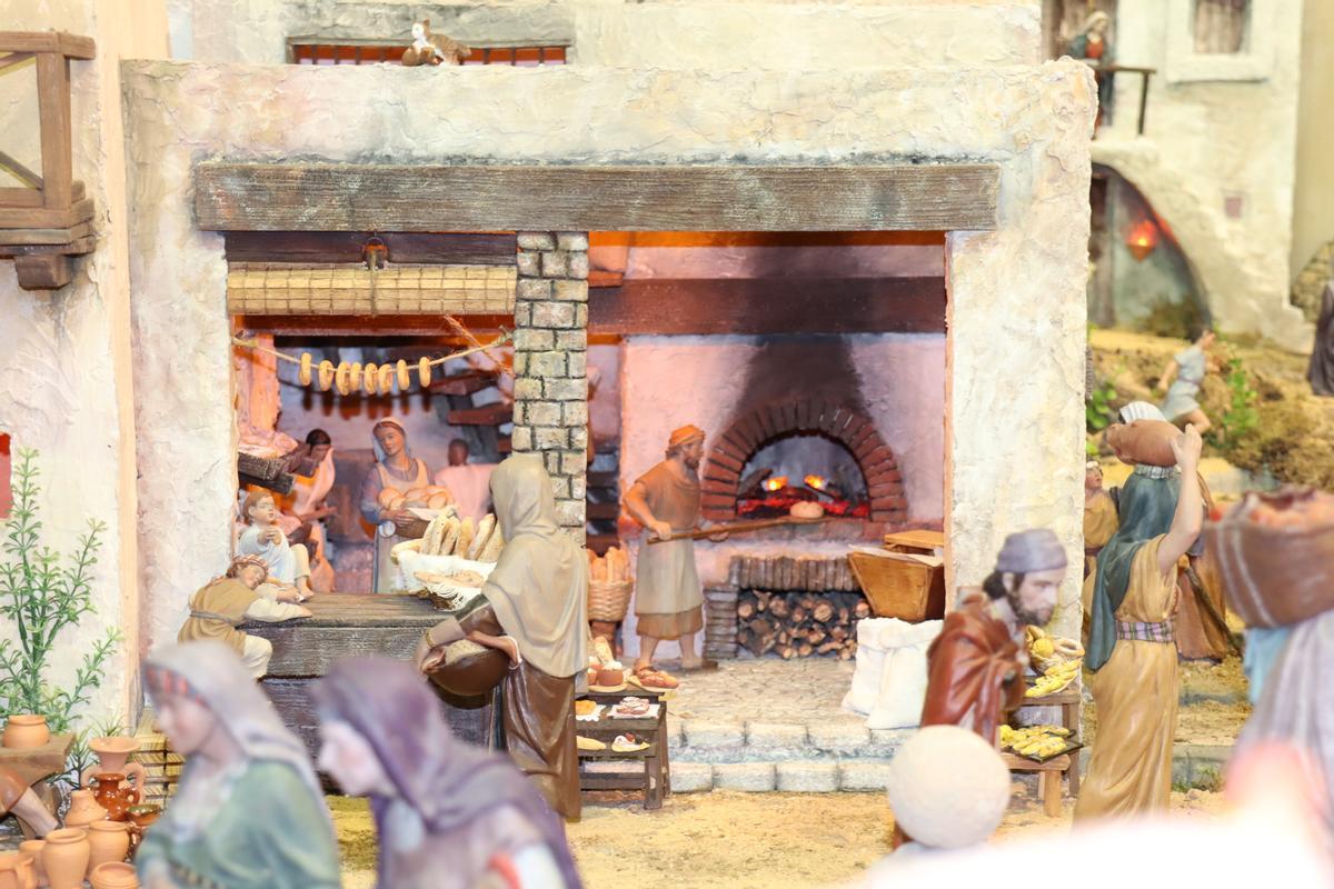 Así es el belén del Salón de Cristal en el Ayuntamiento de València