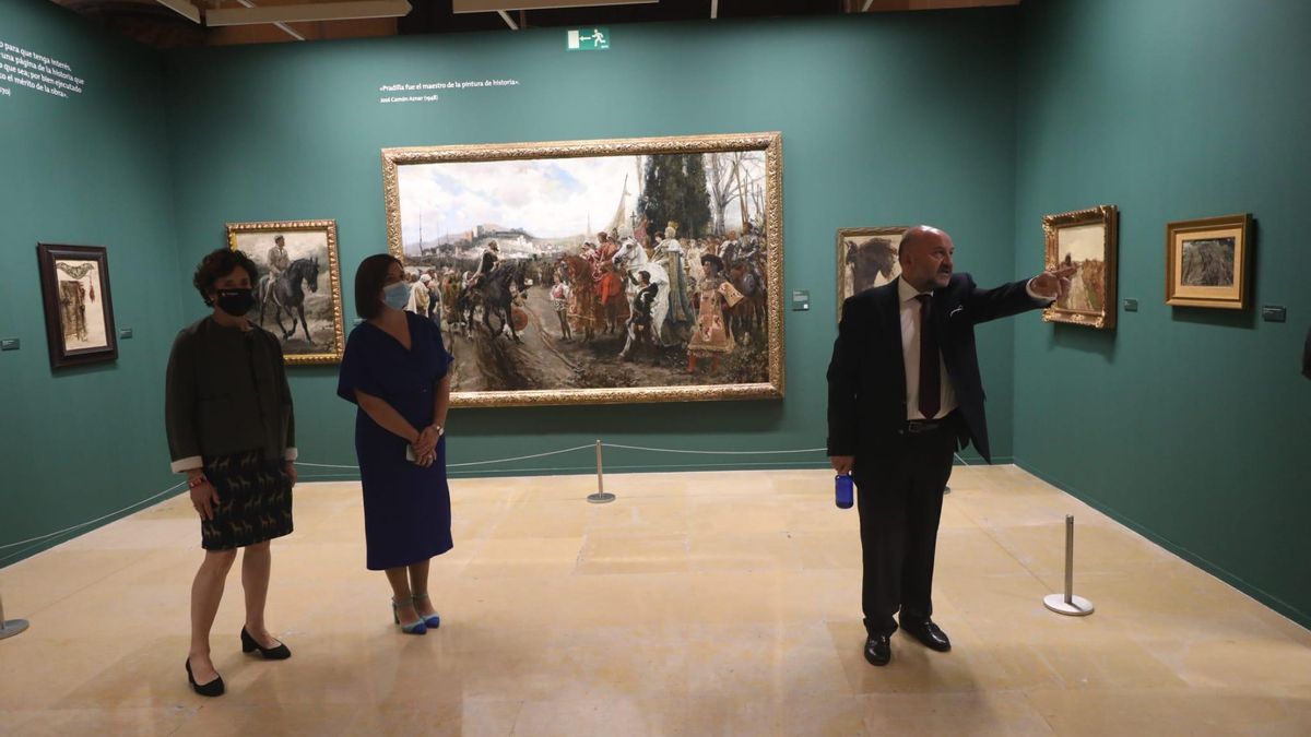 La exposición antológica sobre Pradilla se podrá visitar en la Lonja hasta el 9 de enero.