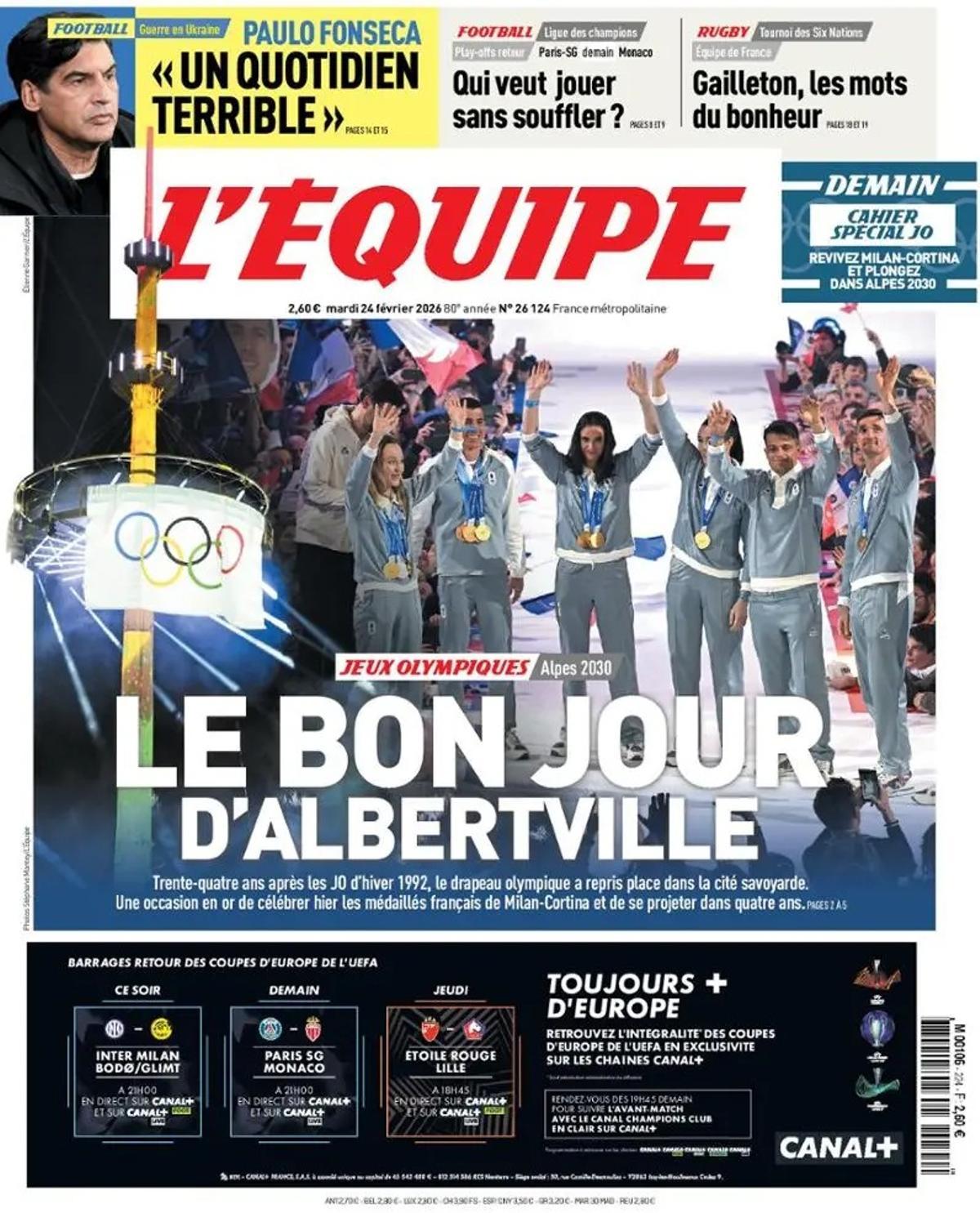 Estas son las portadas de la prensa deportiva de hoy