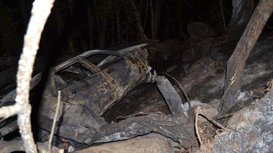 Estado en que el que quedó el vehículo tras el accidente.