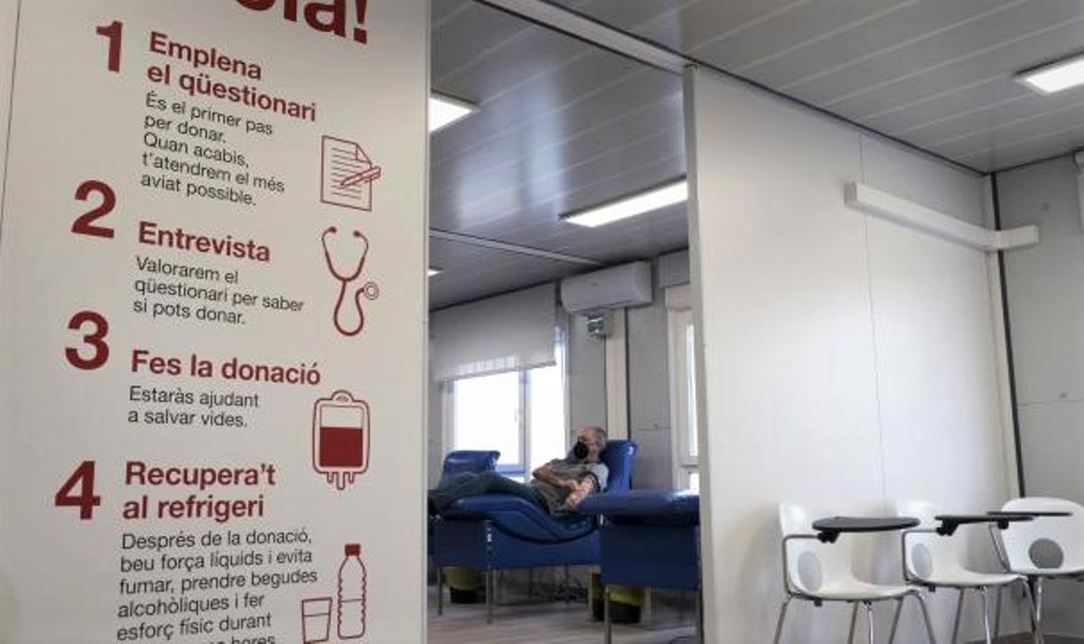 L’Hospital de Bellvitge estrena un nou espai per a donacions de sang