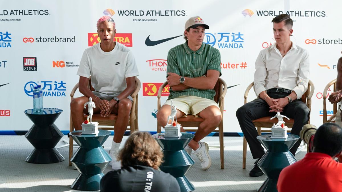 Yulimar Rojas, Armand Duplantis y Jakob Ingebrigtsen, juntos esta temporada