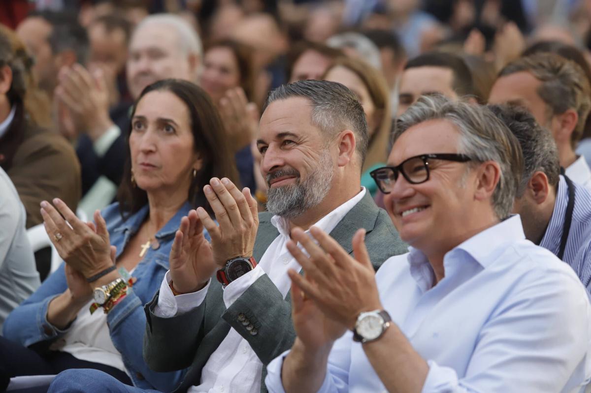 El mitin de Santiago Abascal en la plaza de las Tendillas de Córdoba, en imágenes El mitin de Santiago Abascal en la plaza de las Tendillas de Córdoba, en imágenes