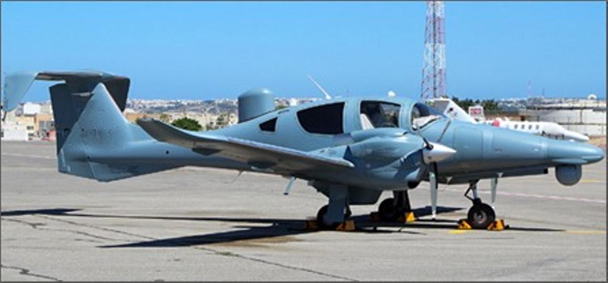 Aeronave utilizada por ambas agencias en el pasado.