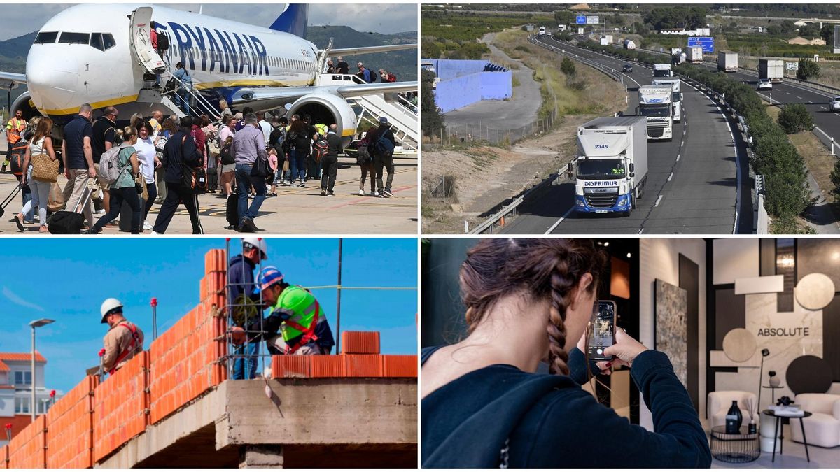 La economía de Castellón crece en los primeros meses de este año.