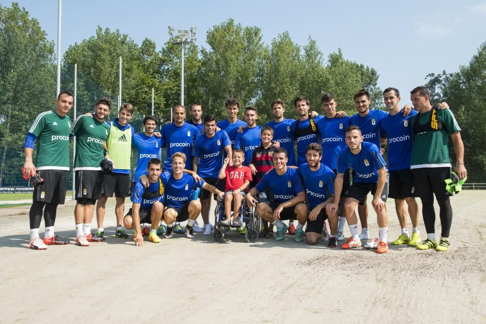 Entrenamiento del Real Oviedo