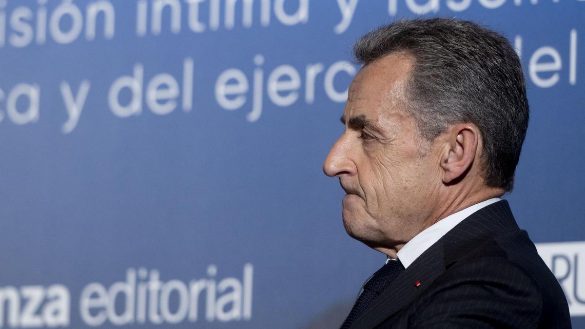 Nicolas Sarkozy presenta su libro en Madrid