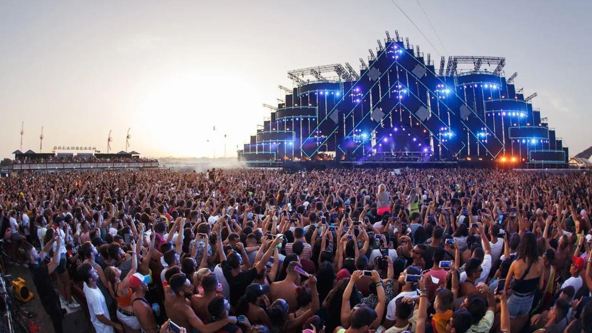 Una imagen del macrofestival en Almería