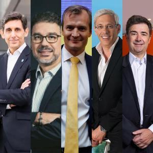 Mandatarios de las principales empresas de telecomunicación en España.