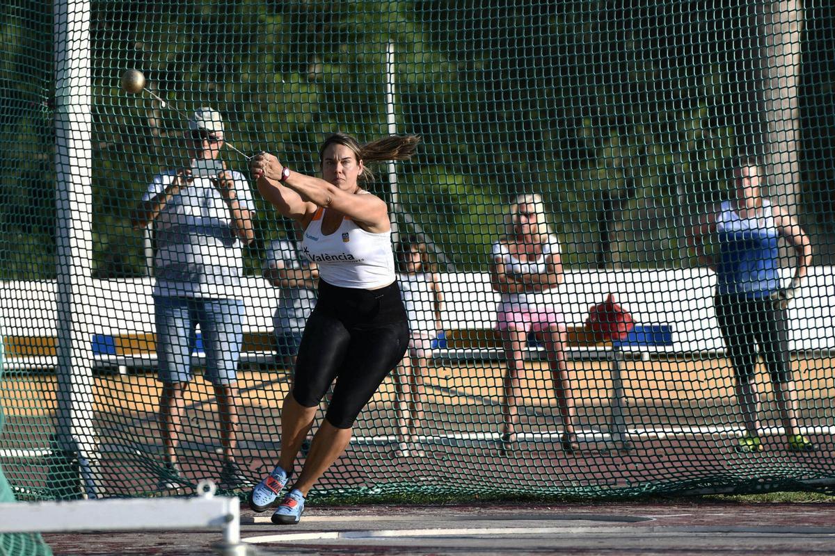 Memorial Júlio Álvarez de lanzamientos en la pista del Congost en 2018.