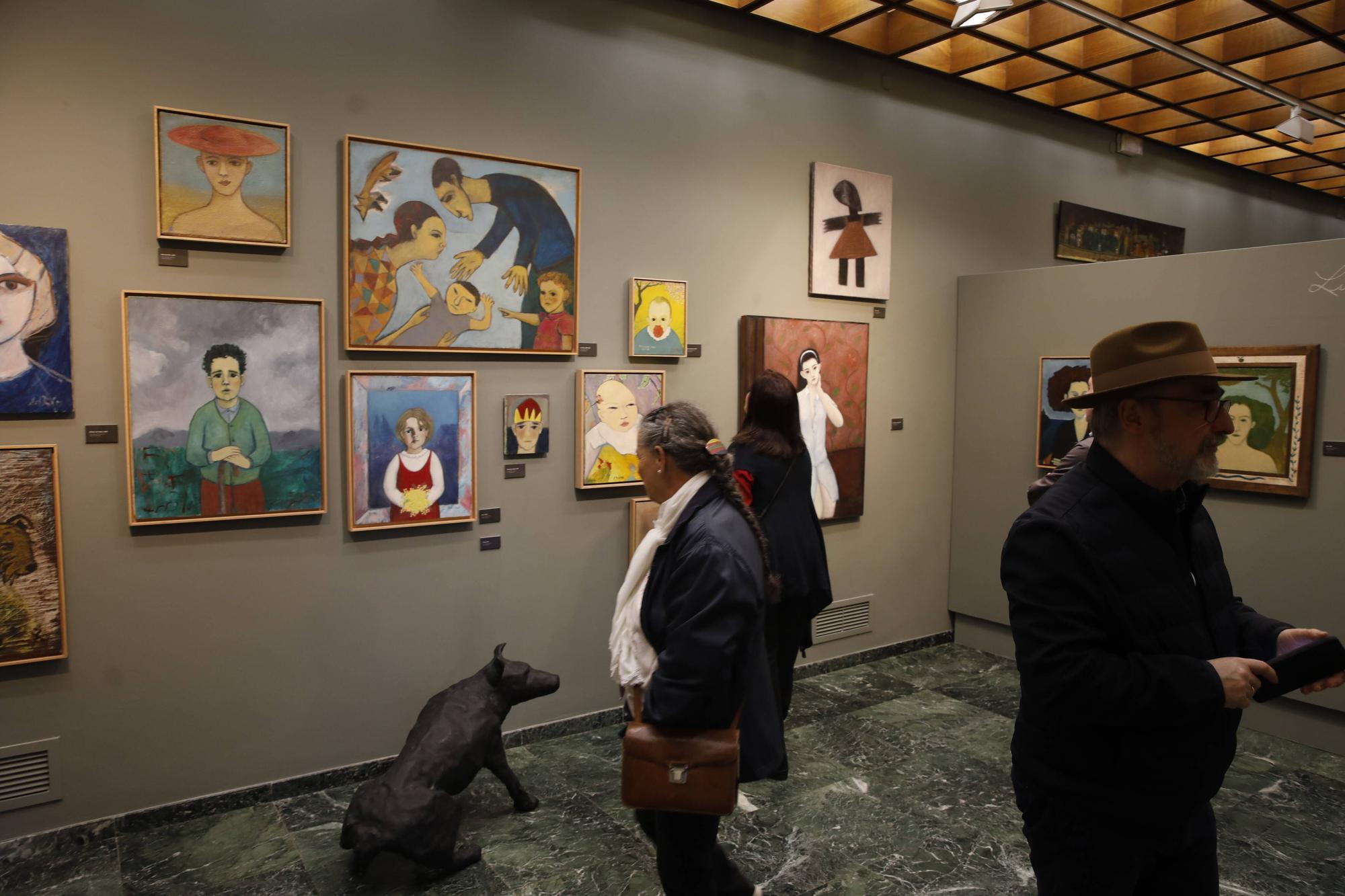 Así es la exposición de Javier del Río en el museo en el Evaristo Valle