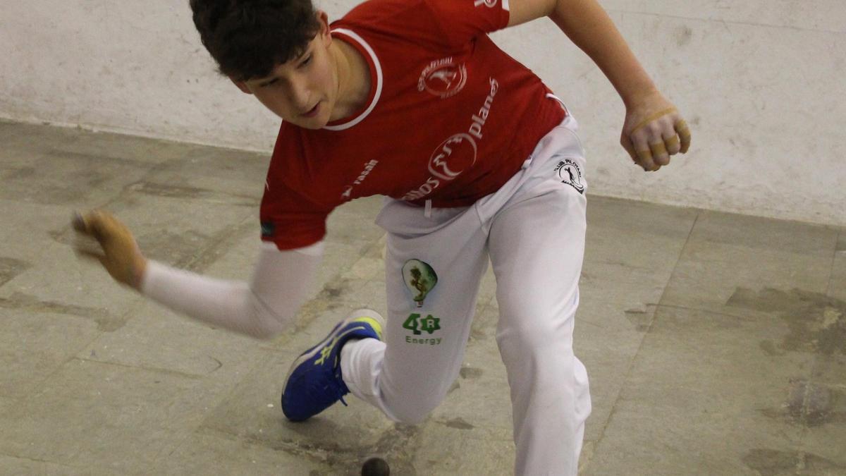 Germán de Massamagrell, un dels jugadors destacats de les finals.