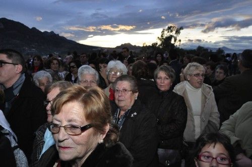 Regreso del Santo Cristo hasta su ermita desde San Jose? Obrero en Cieza