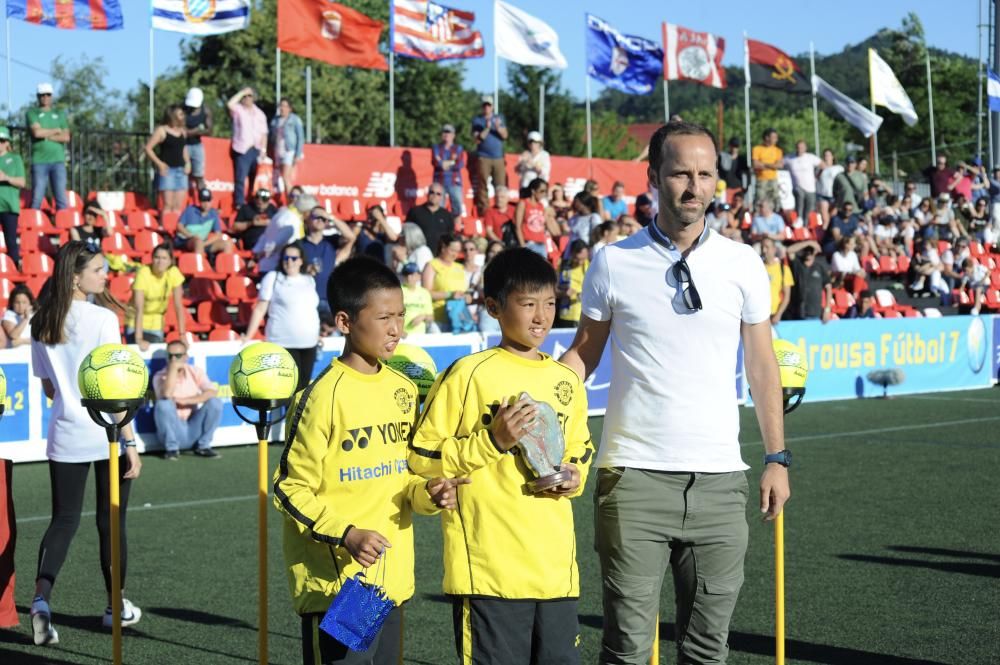 Los jóvenes del Submarino Amarillo doblegaron en la final a la Roma, que debutaba en el torneo.