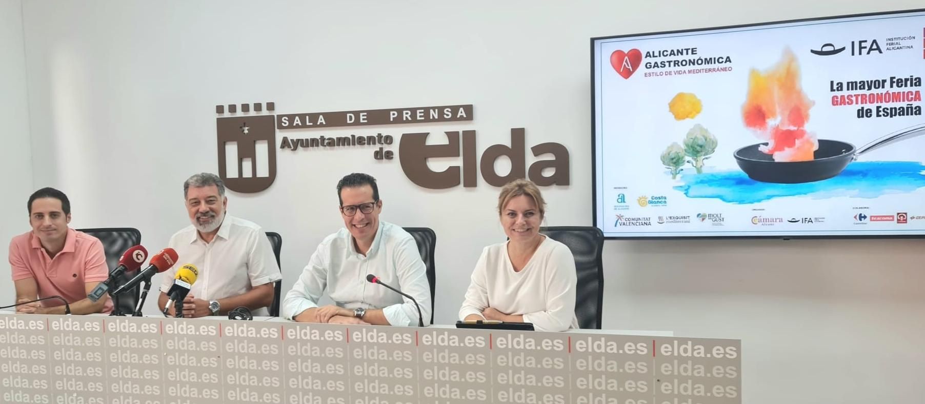 Presentación de Elda en Alicante Gastronómica.