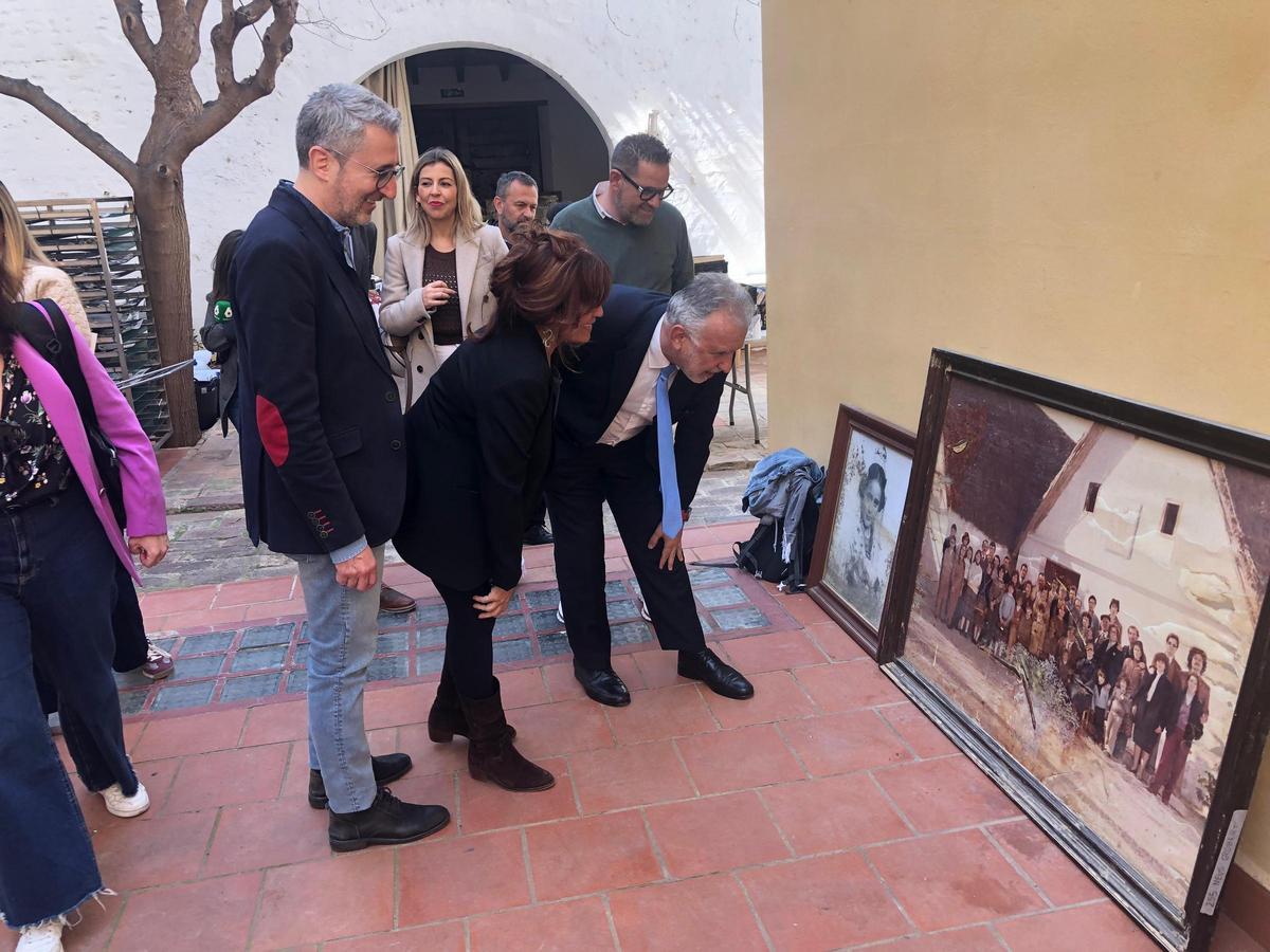 Visita del ministro Ángel Víctor Torres.