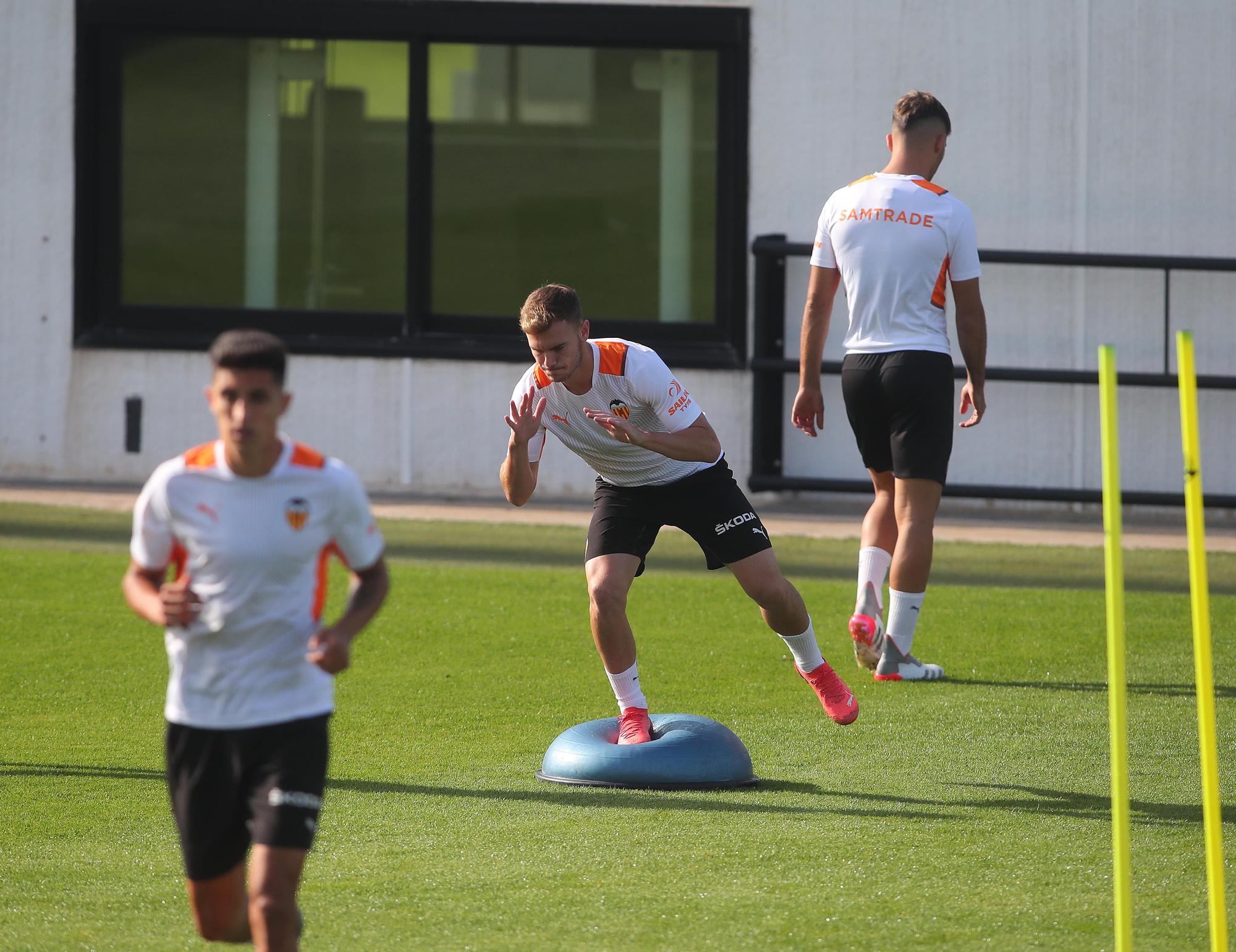 Así ha sido el entrenamiento de hoy del Valencia CF