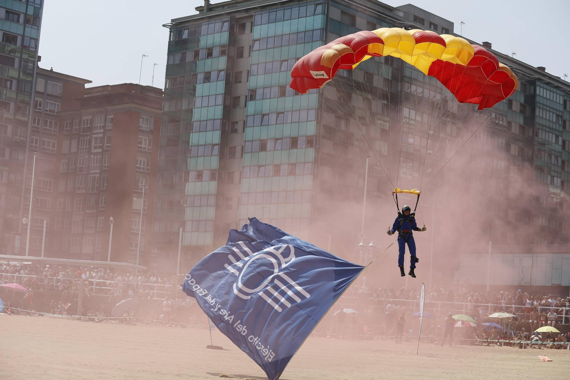 El espectacular y multitudinario Festival Aéreo de Gijón, en imágenes