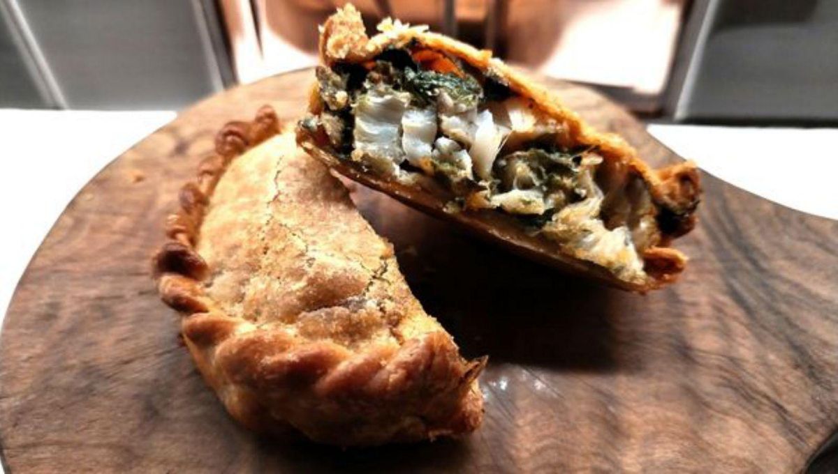 Von wegen schlicht: die „empanada“.   | FOTO: ZENDER