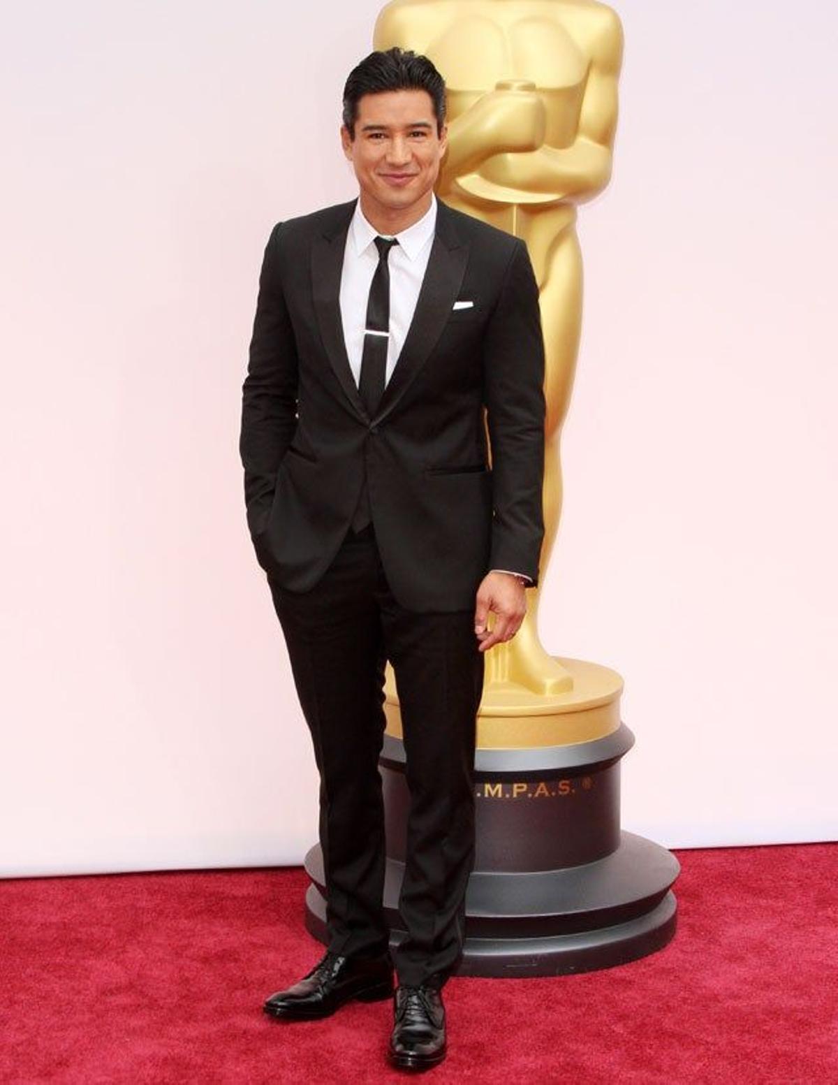 Mario Lopez, en la alfombra roja de los Oscar 2015