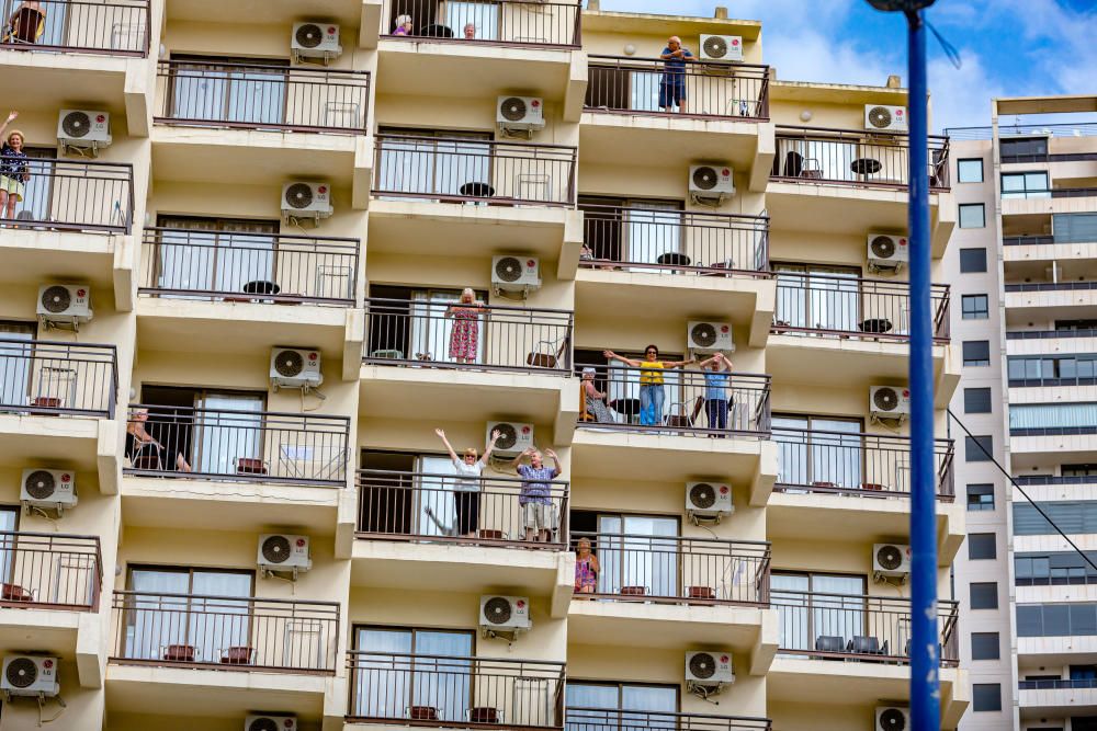 Así se vive el estado de alarma en Benidorm