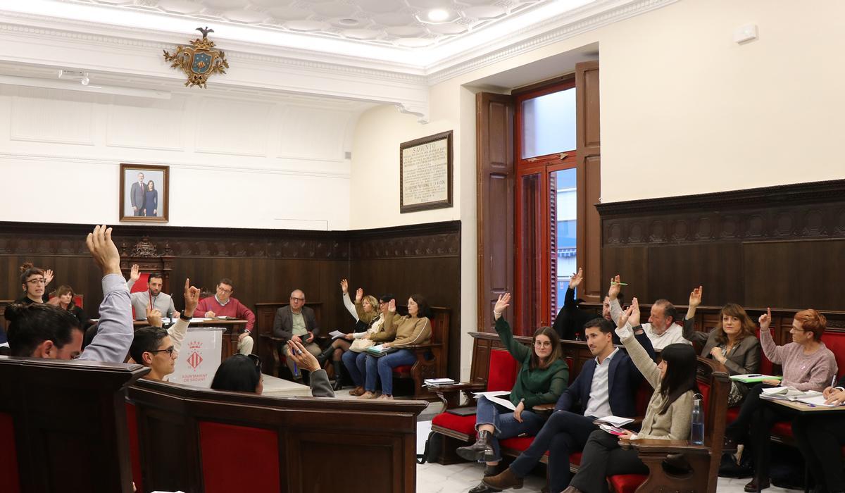 Votación de la moción en el pleno.