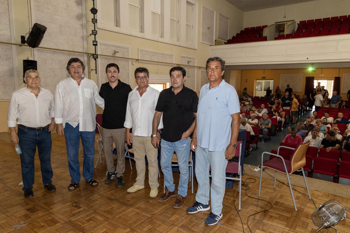 Balasch, Kustudic, Ramón, Toni Cabot, Reces y Cartagena.