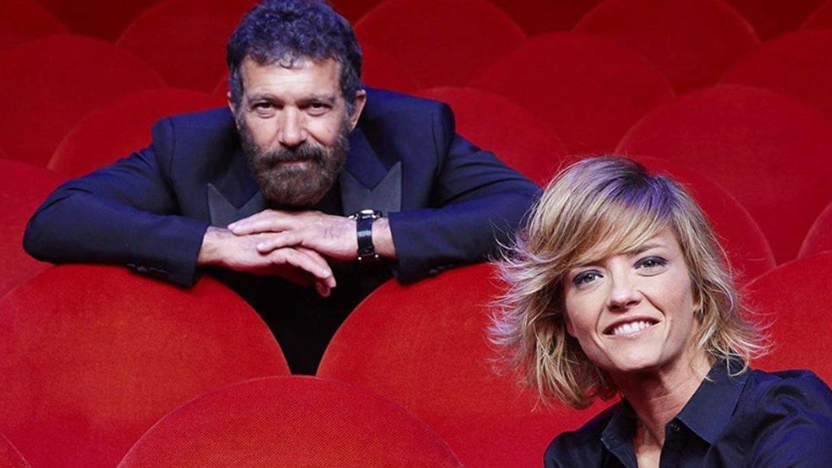 María Casado y Antonio Banderas