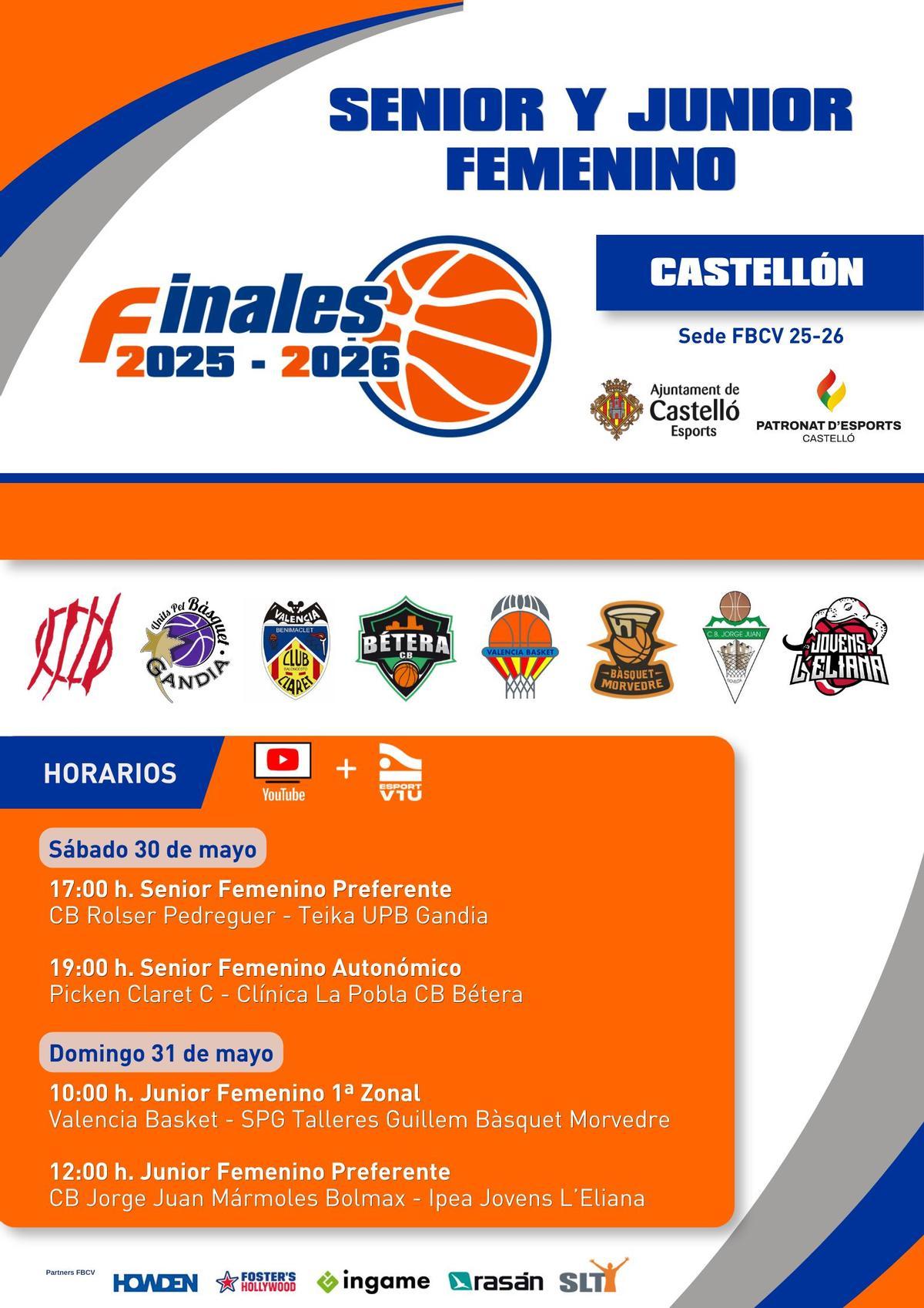 Cartel Finales 25 26