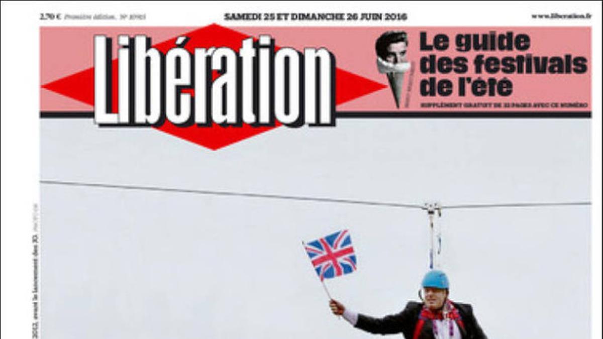 El 'brexit', en las portadas de la prensa internacional