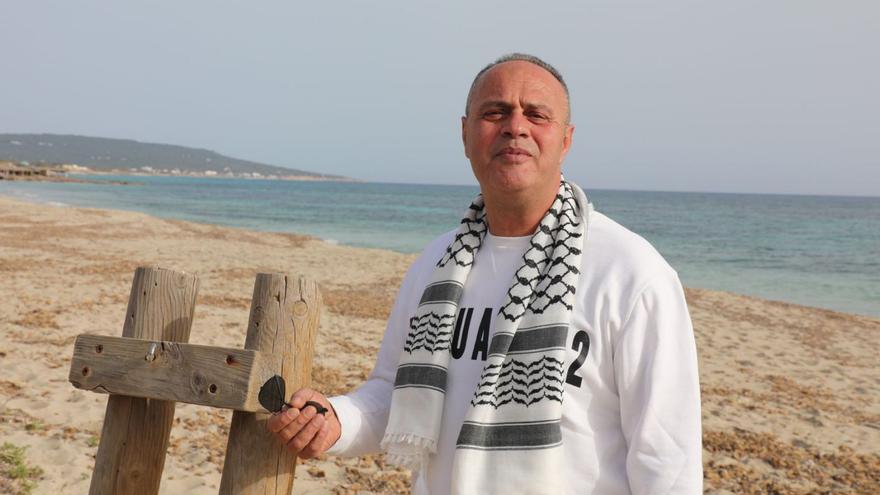 Ramsy, palestino residente en Formentera: «Quiero rescatar a mis familiares de Gaza»