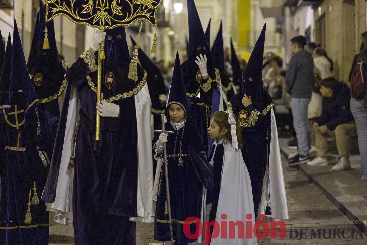 Los niños toman las calles de Caravaca en la procesión de Lunes Santo