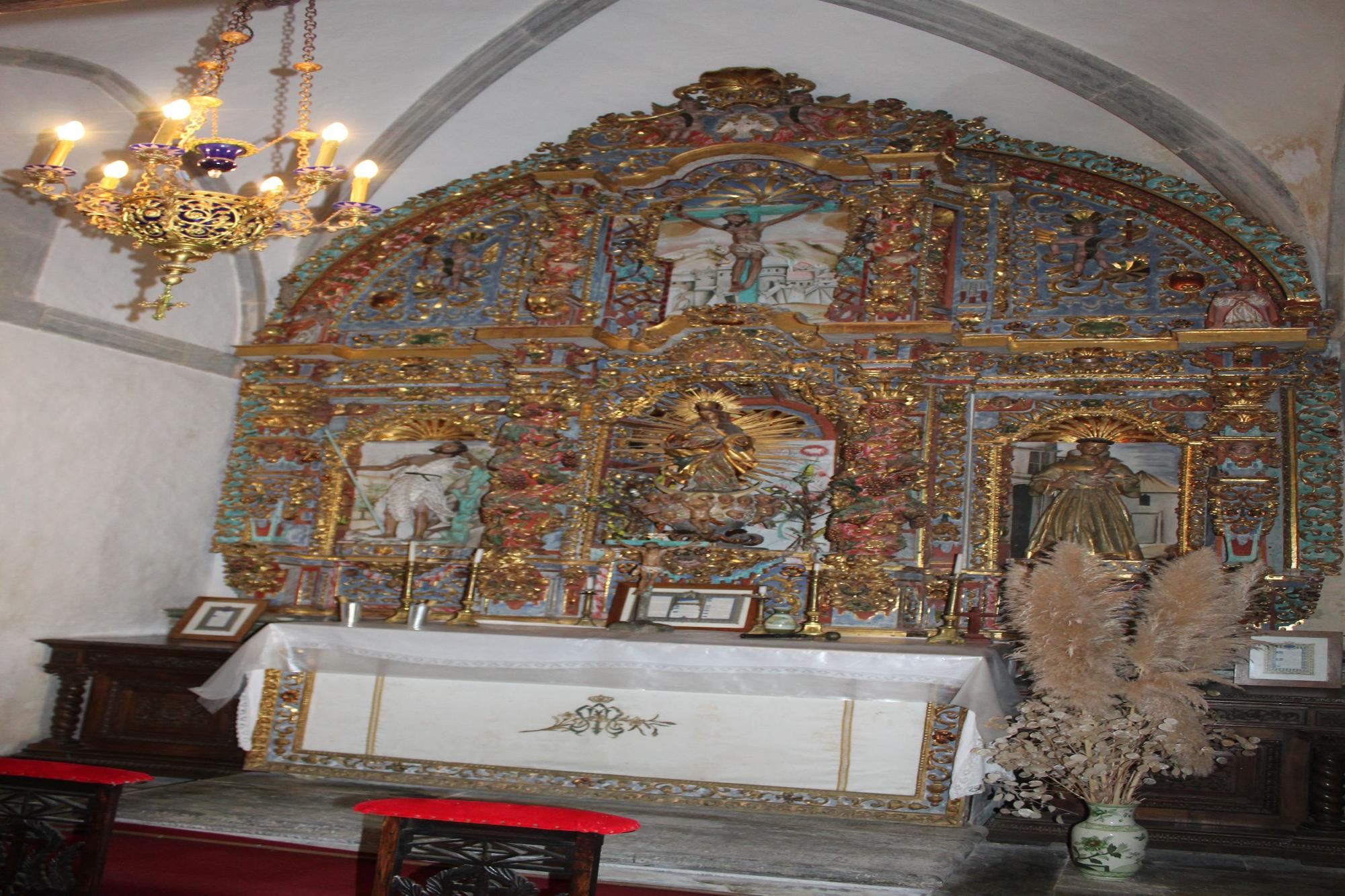 Retablo de la capilla