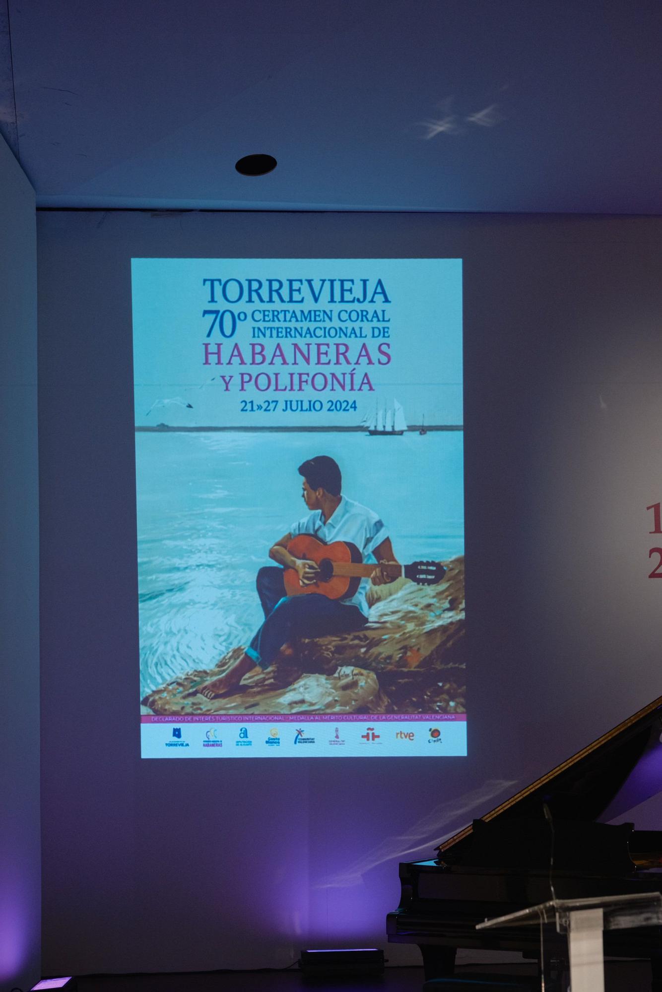 Velada de exhibición de las mejores masas corales y entrega de premios del Certamen Internacional de Habaneras y Polifonía de Torrevieja