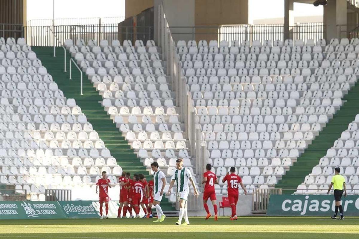 Partido Córdoba-Sevilla Atlético en noviembre de 2020.