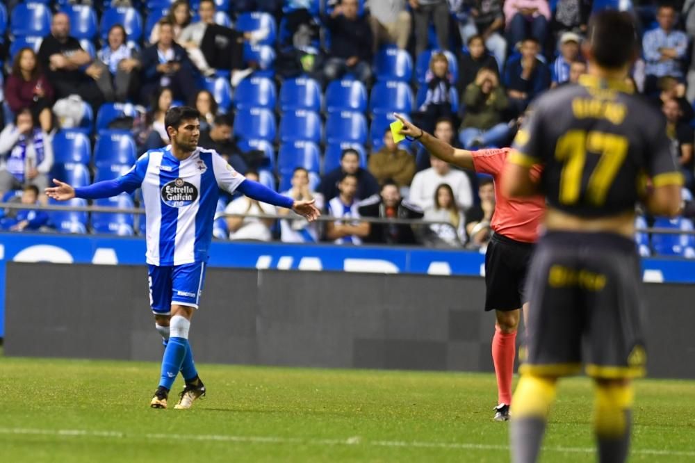 El Dépor cae goleado ante Las Palmas