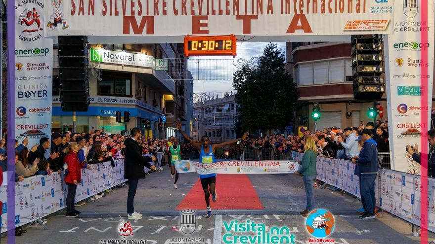 Dominio keniata en la San Silvestre Crevillentina ante 1.500 participantes