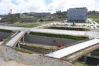 La conexión entre Matogrande y Xuxán abrirá este mes solo para peatones y bicis