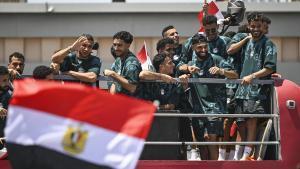 Los Faraones son recibidos como héroes en su regreso a Egipto tras un histórico Mundial