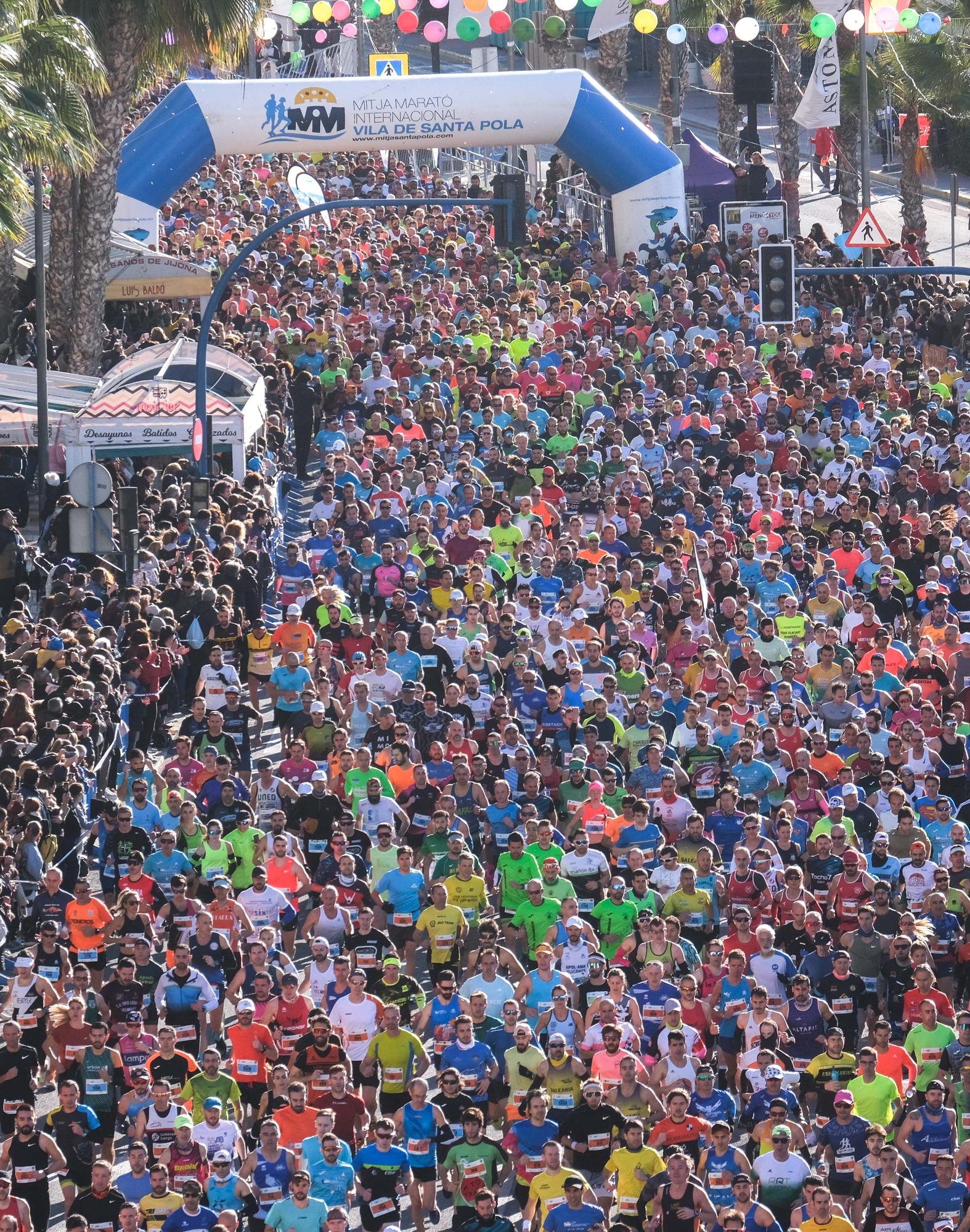 Así ha sido la 31 edición de la Mitja Marató de Santa Pola