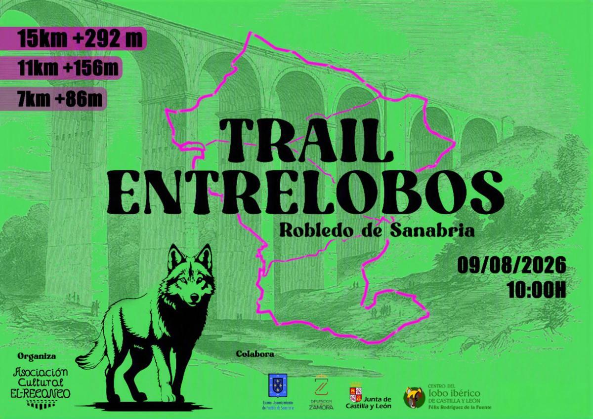 CARTEL TRAIL ENTRELOBOS