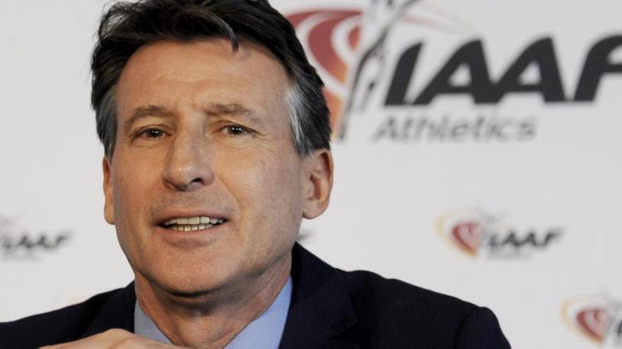 El presidente de la IAAF, Sebastian Coe.