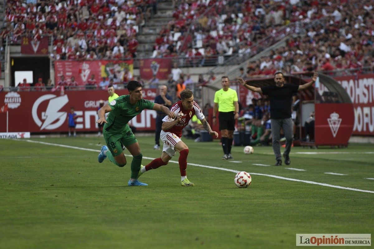 Así fue el encuentro del play off del Real Murcia y el Nástic en la lucha por el ascenso