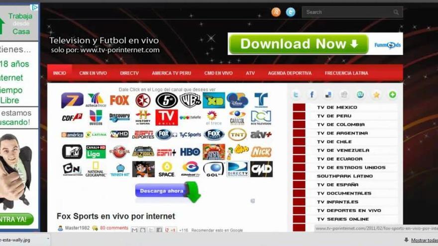 Localizan en Mijas un proveedor ilegal de televisión de pago en internet