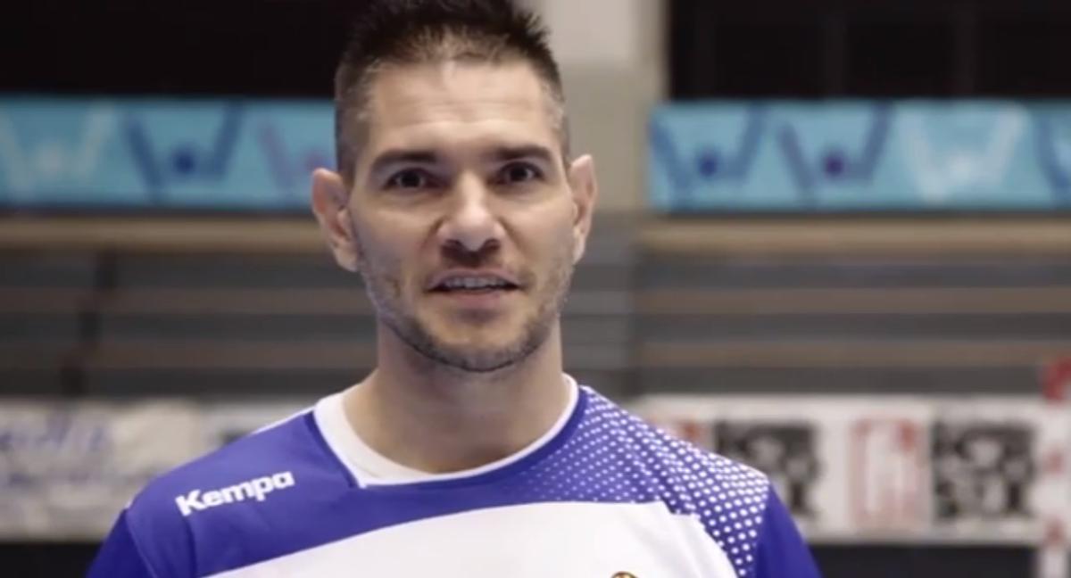 Salva Puig durante su etapa de jugador en Granollers