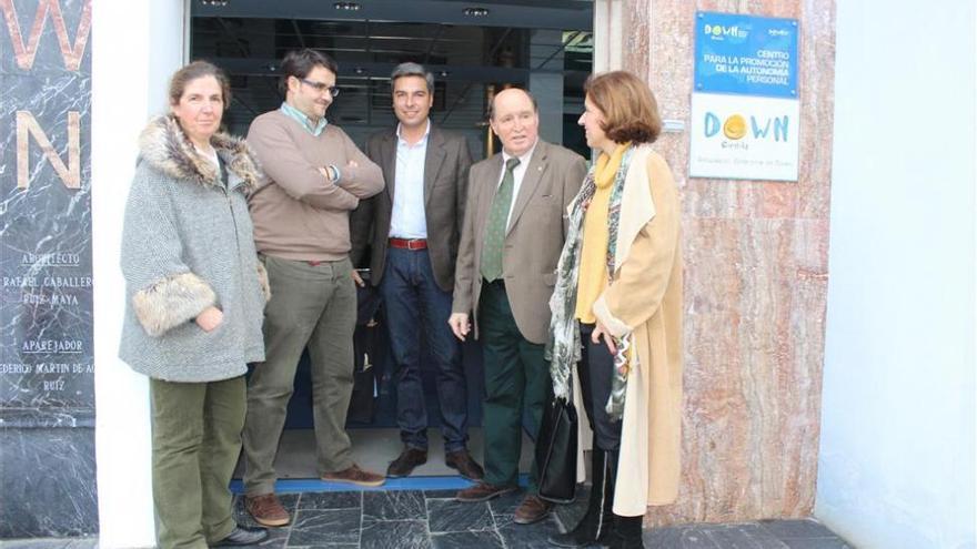 El PP se interesa por los proyectos de la Asociación Síndrome de Down de Córdoba