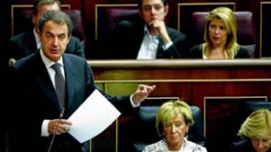 La oposición aúna sus críticas contra las cuentas planteadas por Zapatero