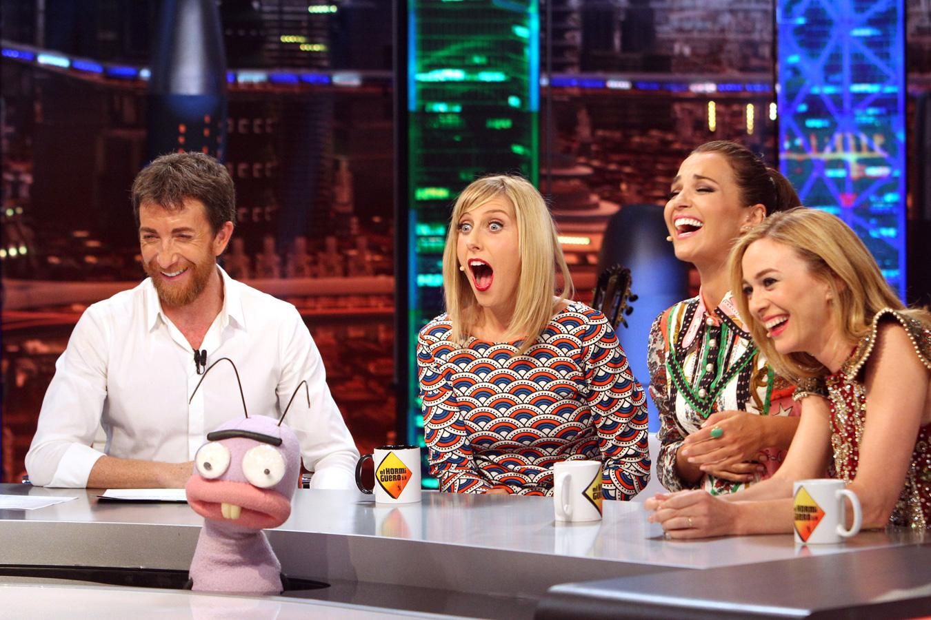 Cecilia Freire, Paula Echevarría y Marta Hazas en 'El Hormiguero'
